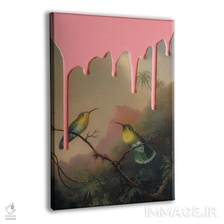 تابلو دکوراتیو "ویرانگری I" اثر یوناس لوس - نمای پرسپکتیو محصول