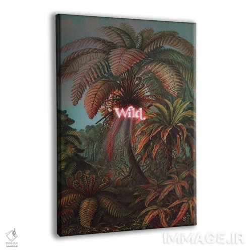 تابلو دکوراتیو "وحشی" اثر یوناس لوس - نمای پرسپکتیو محصول