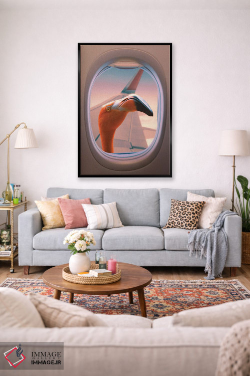 تابلو دکوراتیو "مسافر قاچاقی" اثر یوناس لوس - D2B