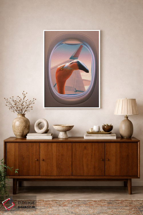 تابلو دکوراتیو "مسافر قاچاقی" اثر یوناس لوس - D1W