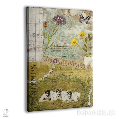 تابلو دکوراتیو "زن پاریسی V" اثر سندی لوید - نمای پرسپکتیو محصول