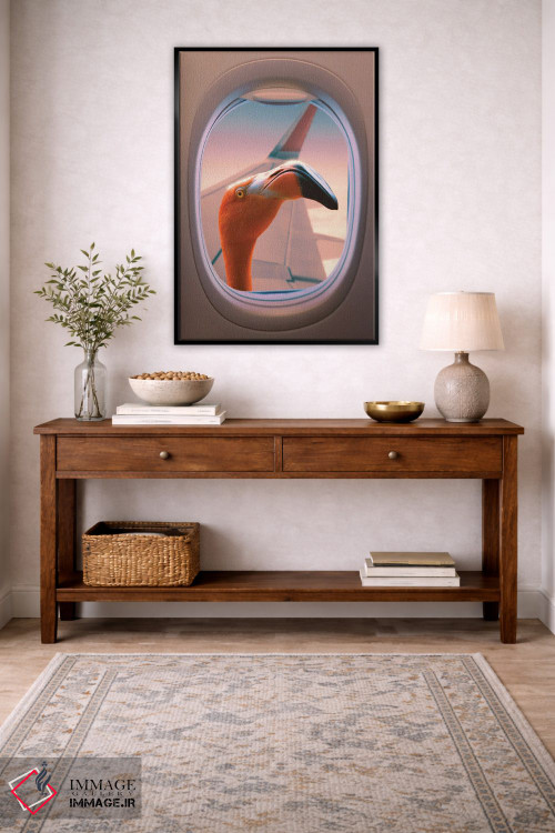 تابلو دکوراتیو "مسافر قاچاقی" اثر یوناس لوس - D4B