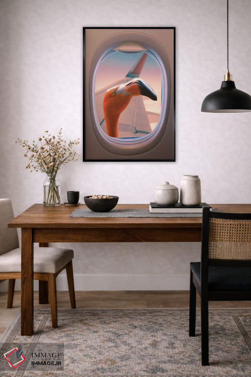 تابلو دکوراتیو "مسافر قاچاقی" اثر یوناس لوس - D5B