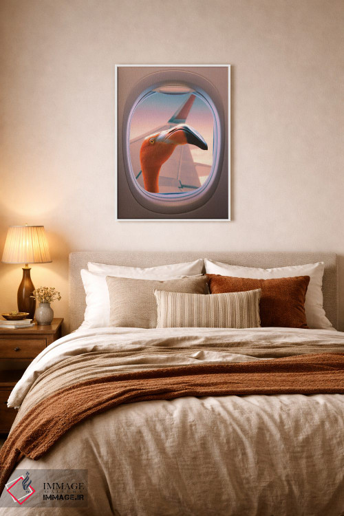 تابلو دکوراتیو "مسافر قاچاقی" اثر یوناس لوس - D6W