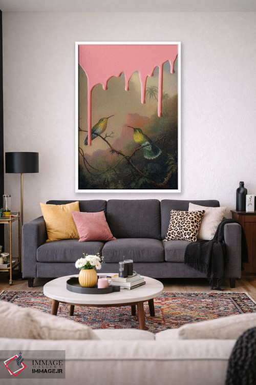 تابلو دکوراتیو "ویرانگری I" اثر یوناس لوس - D1W