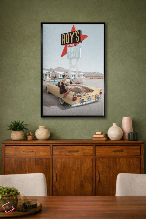 تابلو دکوراتیو "شاهزاده خانم کالیفرنیا" اثر یوناس لوس - D2B