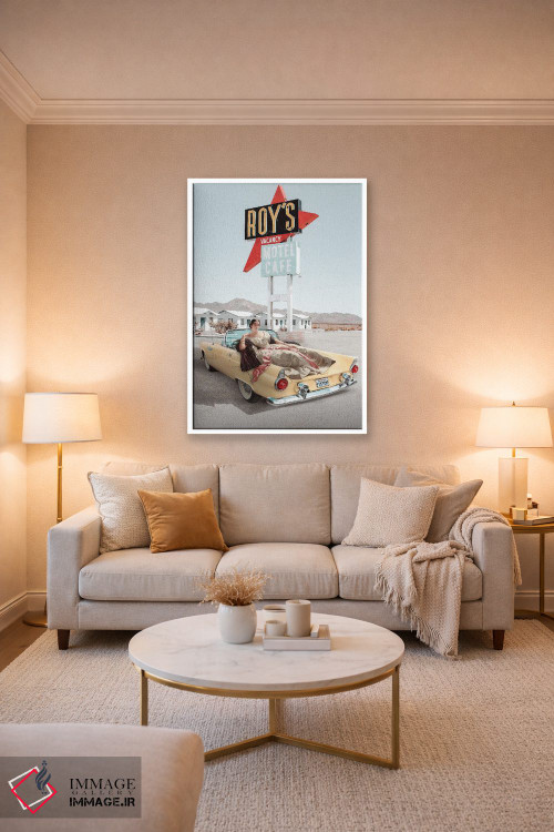 تابلو دکوراتیو "شاهزاده خانم کالیفرنیا" اثر یوناس لوس - D3W