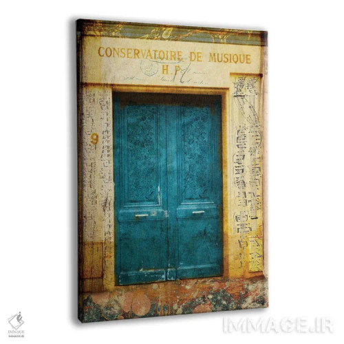 تابلو دکوراتیو "کارت پستال های پاریس XI" اثر سندی لوید - نمای پرسپکتیو محصول