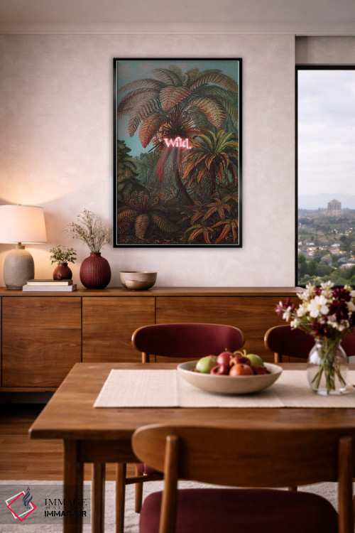 تابلو دکوراتیو "وحشی" اثر یوناس لوس - D4B