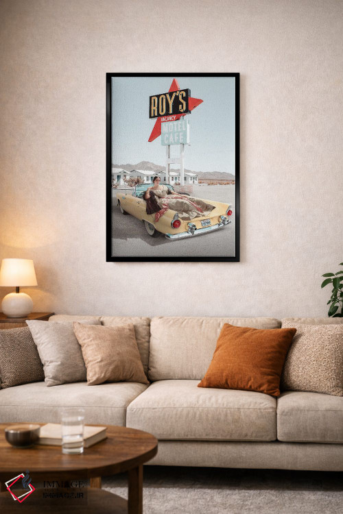 تابلو دکوراتیو "شاهزاده خانم کالیفرنیا" اثر یوناس لوس - D5B