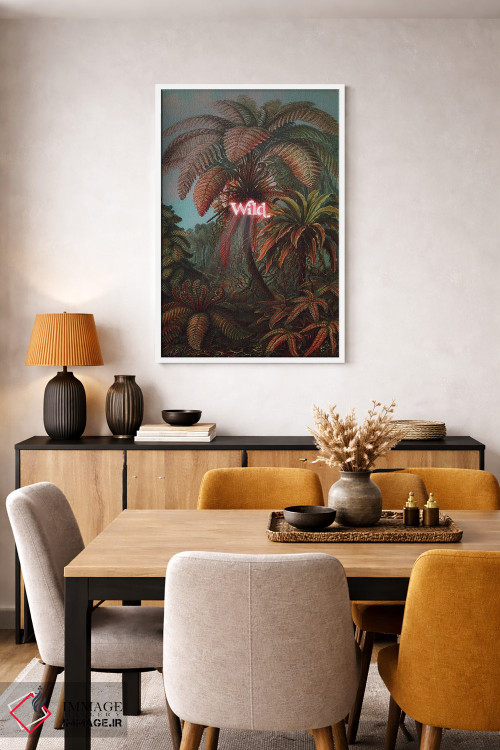 تابلو دکوراتیو "وحشی" اثر یوناس لوس - D5W