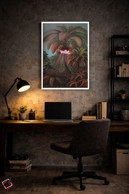 تابلو دکوراتیو "وحشی" اثر یوناس لوس - D6W