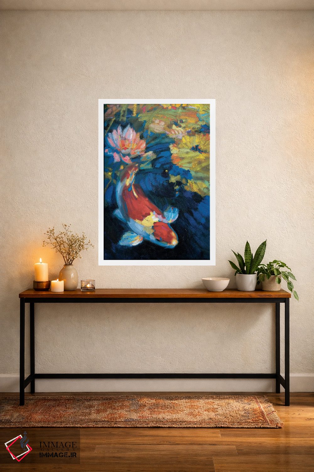 تابلو دکوراتیو "آرامش آسیایی I" اثر لیف استلوند - D3W