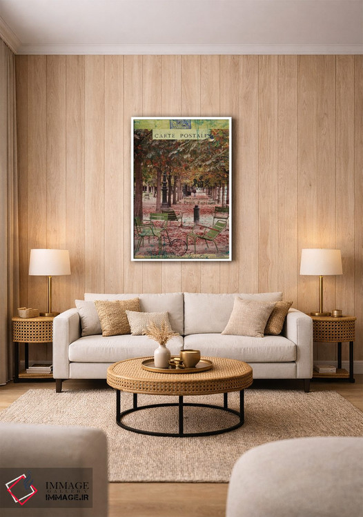 تابلو دکوراتیو "پاییز جمع آوری شده IV" اثر سندی لوید - D1W