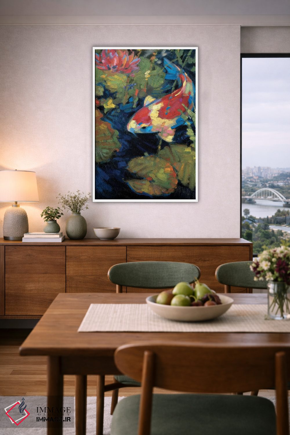 تابلو دکوراتیو "آرامش آسیایی II" اثر لیف استلوند - D6W