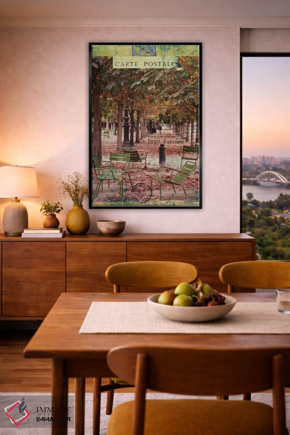 تابلو دکوراتیو "پاییز جمع آوری شده IV" اثر سندی لوید - D5B