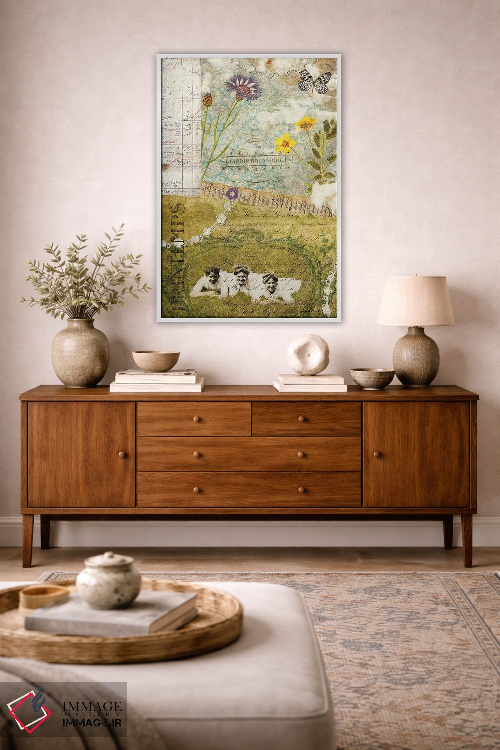 تابلو دکوراتیو "زن پاریسی V" اثر سندی لوید - D2W