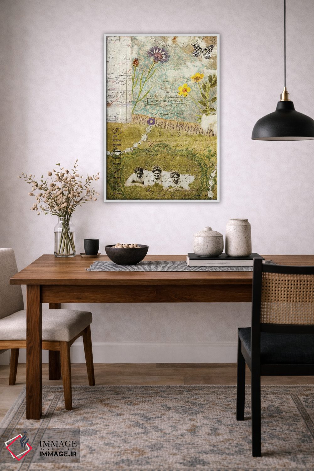 تابلو دکوراتیو "زن پاریسی V" اثر سندی لوید - D4W