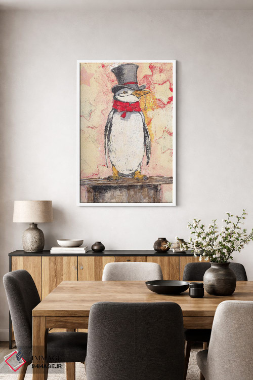 تابلو دکوراتیو "دوست بی پروا و شیک" اثر شارلین لومیس - D2W