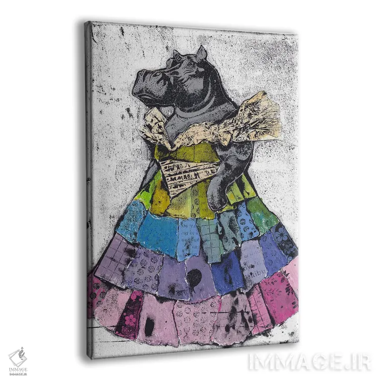 تابلو دکوراتیو "صرفه جو و شکوفا" اثر شارلین لومیس - نمای پرسپکتیو محصول