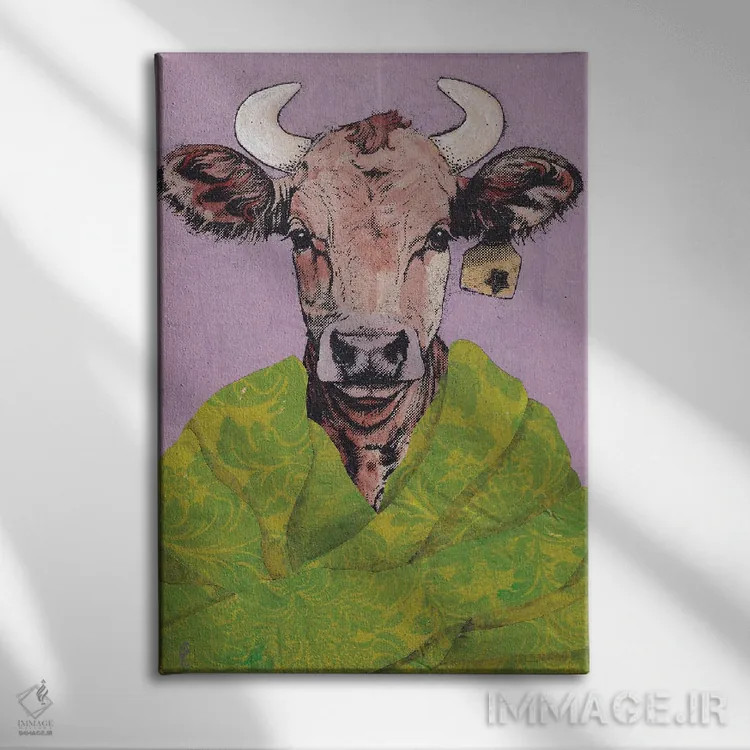 تابلو دکوراتیو "بسیار شگفت انگیز " اثر شارلین لومیس - نمای روبهرو روی دیوار