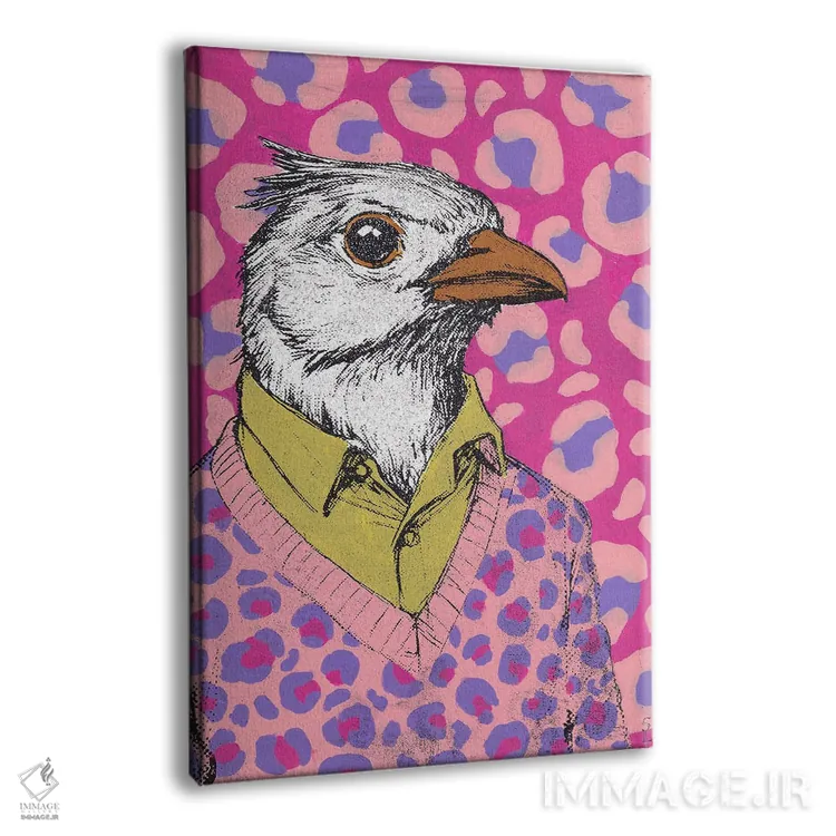 تابلو دکوراتیو "الی" اثر شارلین لومیس - نمای پرسپکتیو محصول