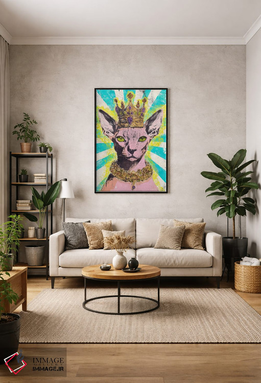 تابلو دکوراتیو "سرور ویسکرینو" اثر شارلین لومیس - D2B