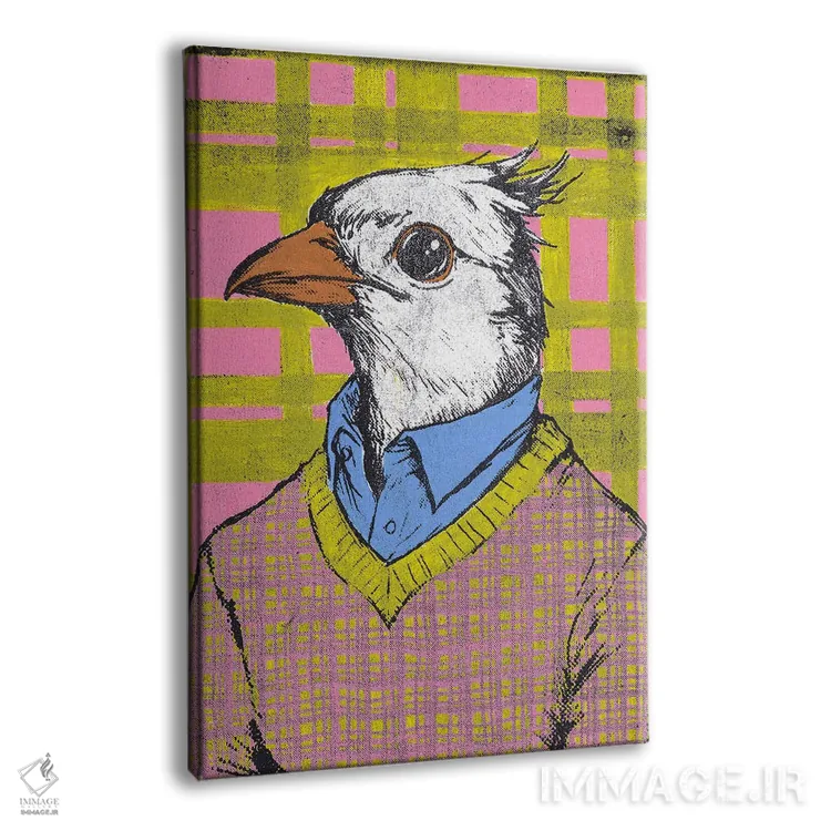 تابلو دکوراتیو "البریج" اثر شارلین لومیس - نمای پرسپکتیو محصول