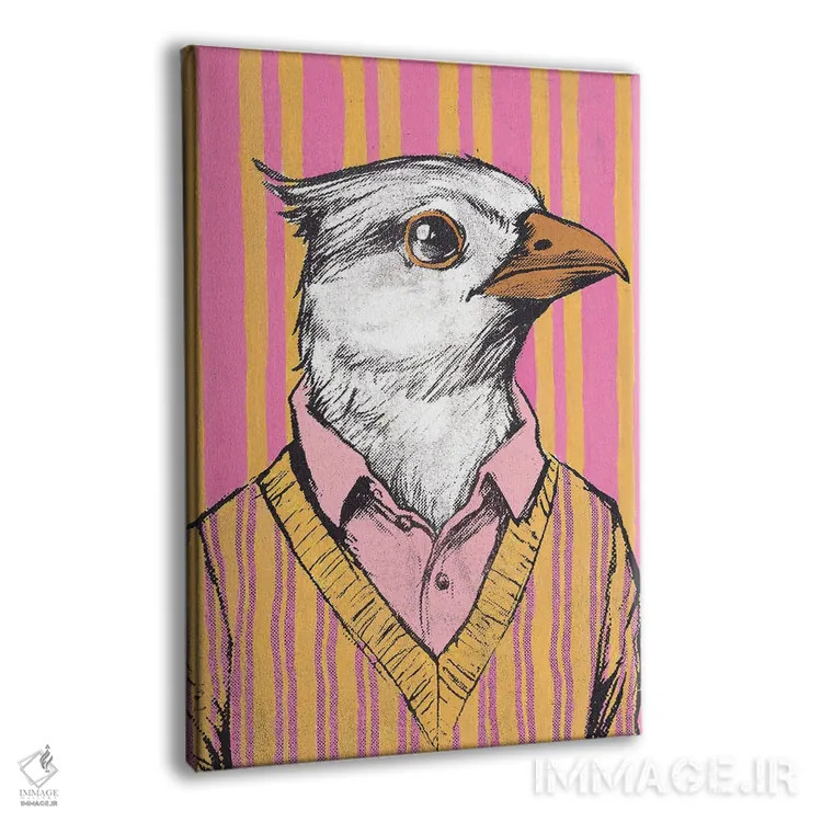 تابلو دکوراتیو "بندیکت" اثر شارلین لومیس - نمای پرسپکتیو محصول