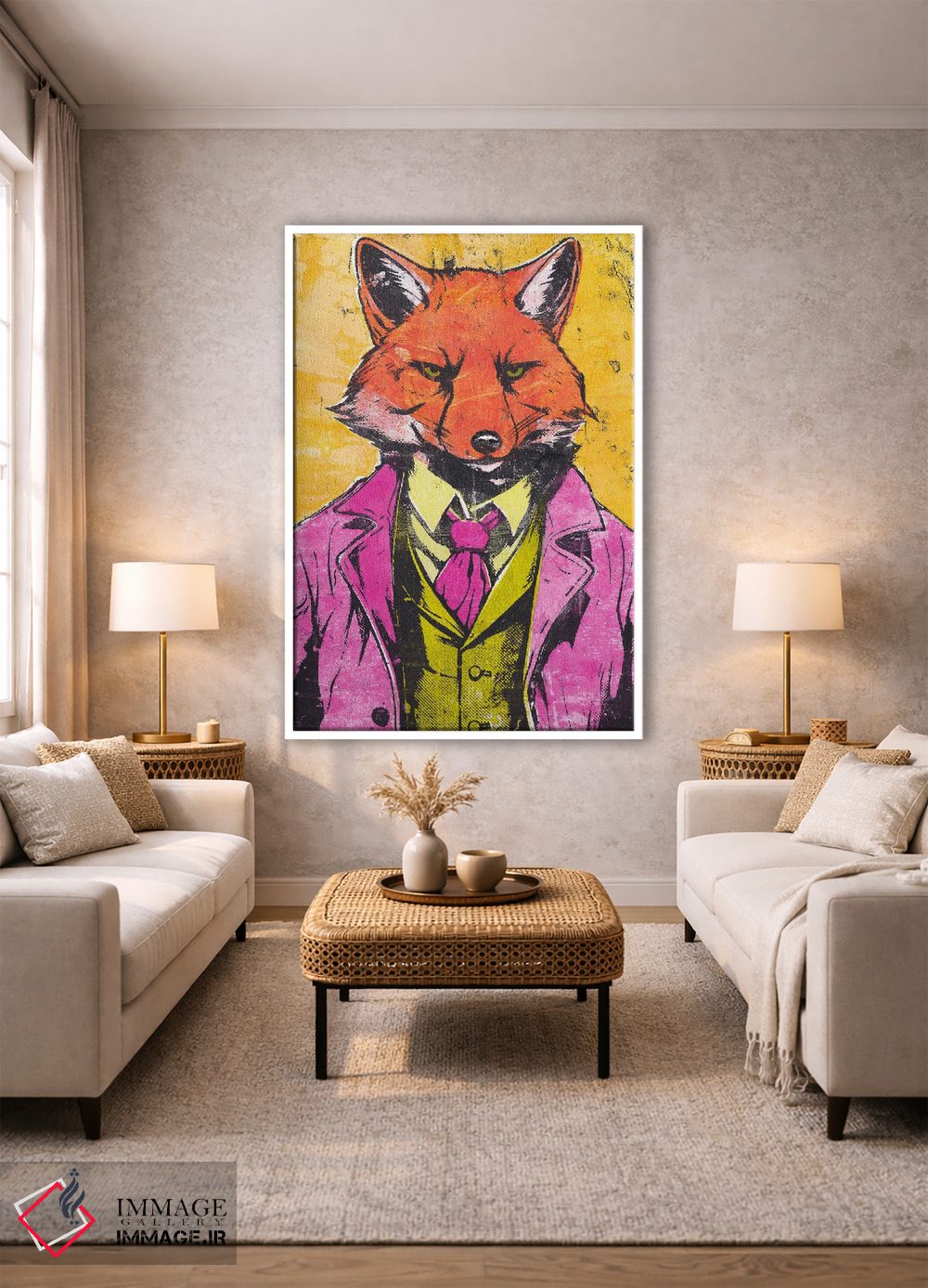 تابلو دکوراتیو "جادوگر" اثر شارلین لومیس - D1W