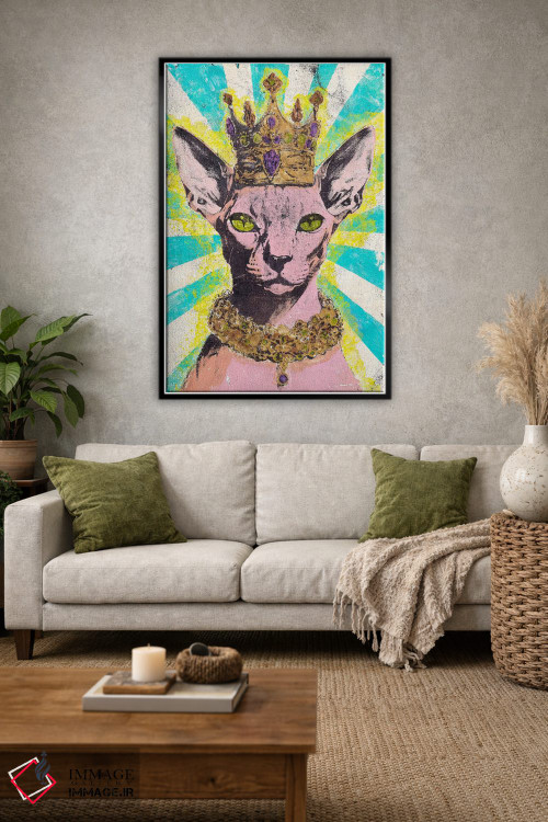 تابلو دکوراتیو "سرور ویسکرینو" اثر شارلین لومیس - D3B