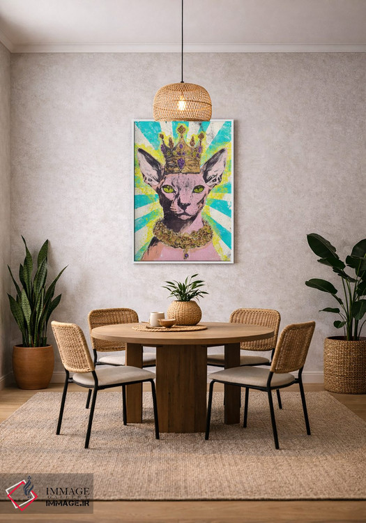 تابلو دکوراتیو "سرور ویسکرینو" اثر شارلین لومیس - D4W