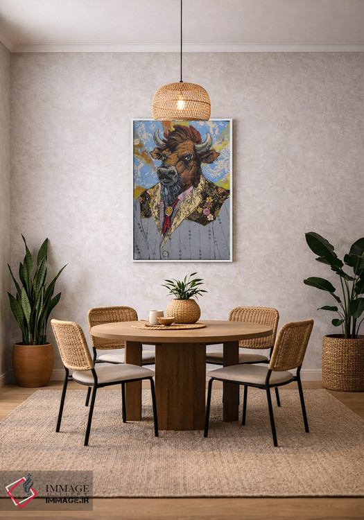 تابلو دکوراتیو "آقای دشت زار" اثر شارلین لومیس - D3W