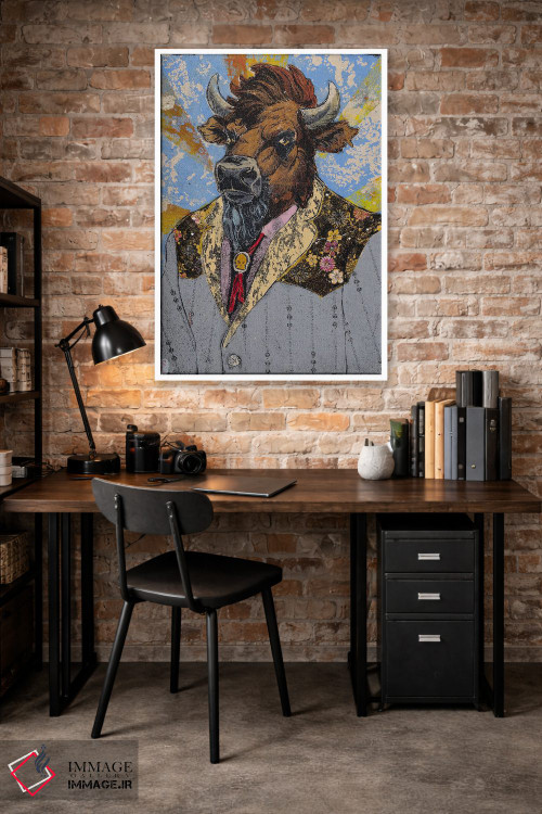 تابلو دکوراتیو "آقای دشت زار" اثر شارلین لومیس - D2W