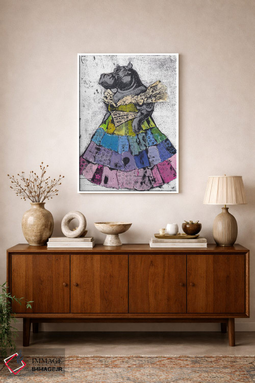 تابلو دکوراتیو "صرفه جو و شکوفا" اثر شارلین لومیس - D1W