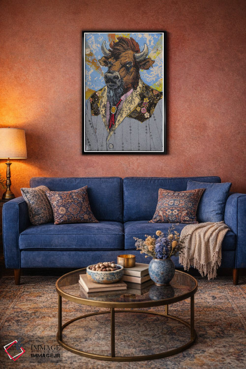 تابلو دکوراتیو "آقای دشت زار" اثر شارلین لومیس - D4B