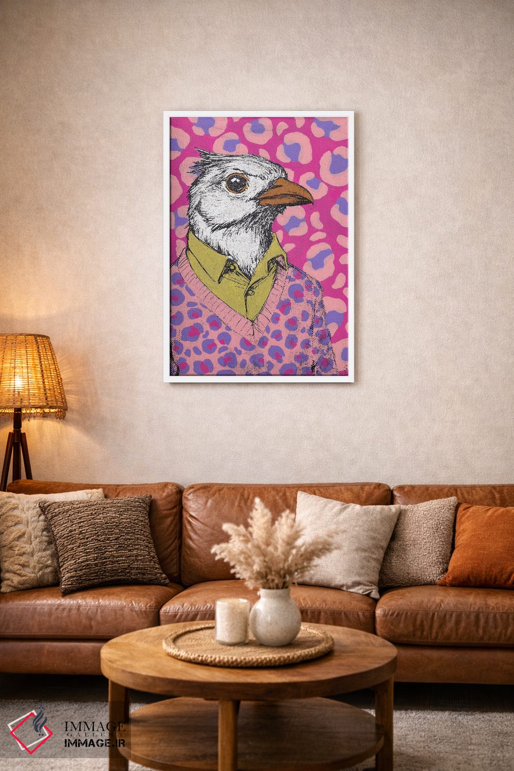 تابلو دکوراتیو "الی" اثر شارلین لومیس - D2W