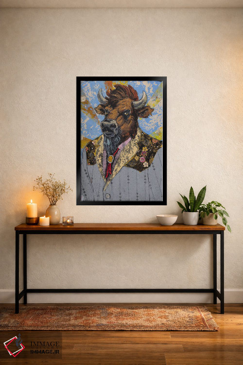 تابلو دکوراتیو "آقای دشت زار" اثر شارلین لومیس - D5B