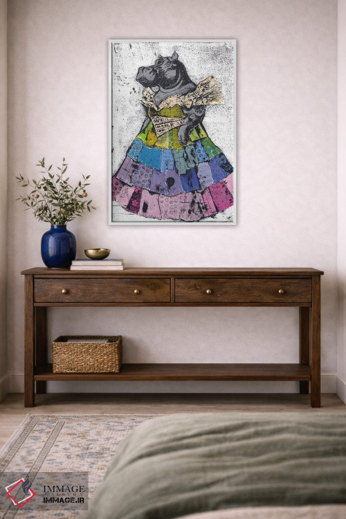 تابلو دکوراتیو "صرفه جو و شکوفا" اثر شارلین لومیس - D4W