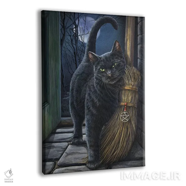 تابلو دکوراتیو "برخوردی با جادو" اثر لیزا پارکر - نمای پرسپکتیو محصول