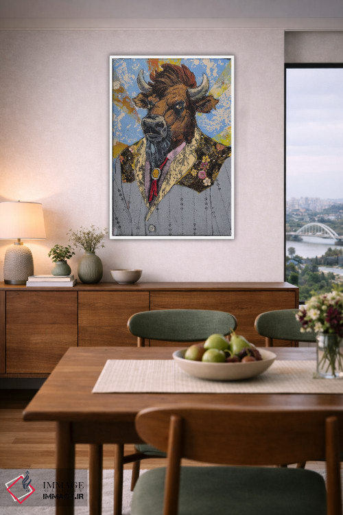 تابلو دکوراتیو "آقای دشت زار" اثر شارلین لومیس - D6W