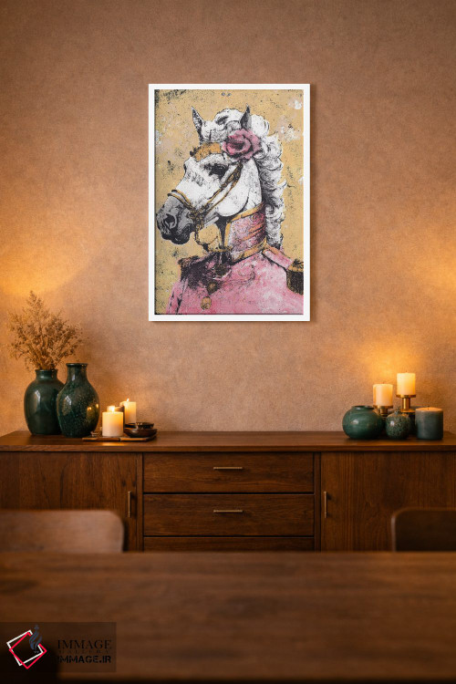 تابلو دکوراتیو "بانوی لیپیتزنر " اثر شارلین لومیس - D1W