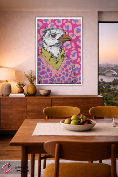 تابلو دکوراتیو "الی" اثر شارلین لومیس - D6W