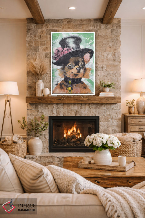 تابلو دکوراتیو "بانوی یاپزورث" اثر شارلین لومیس - D1W