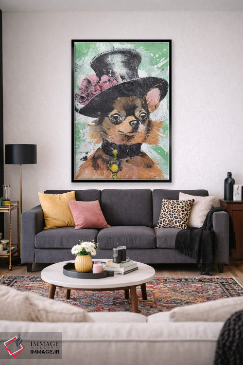 تابلو دکوراتیو "بانوی یاپزورث" اثر شارلین لومیس - D2B