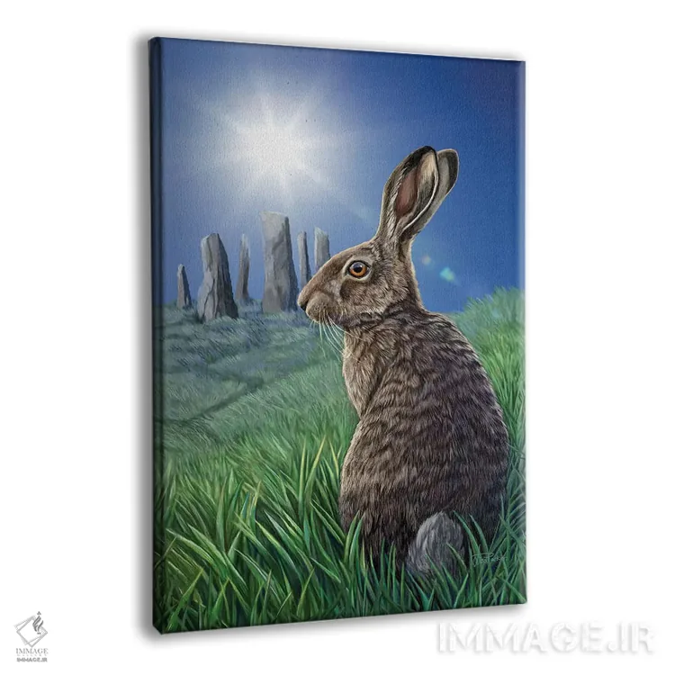 تابلو دکوراتیو "انقلاب " اثر لیزا پارکر - نمای پرسپکتیو محصول