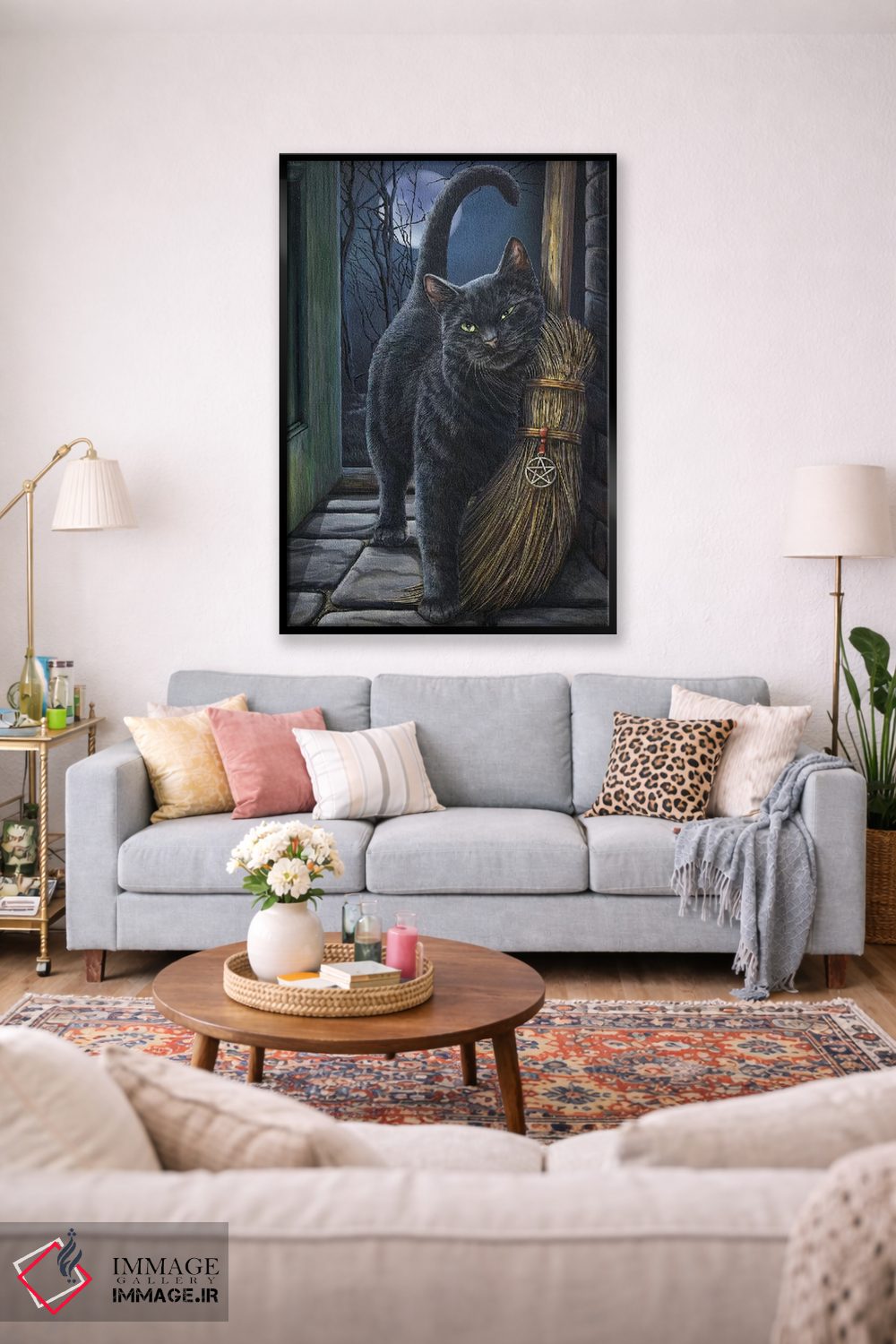 تابلو دکوراتیو "برخوردی با جادو" اثر لیزا پارکر - D2B