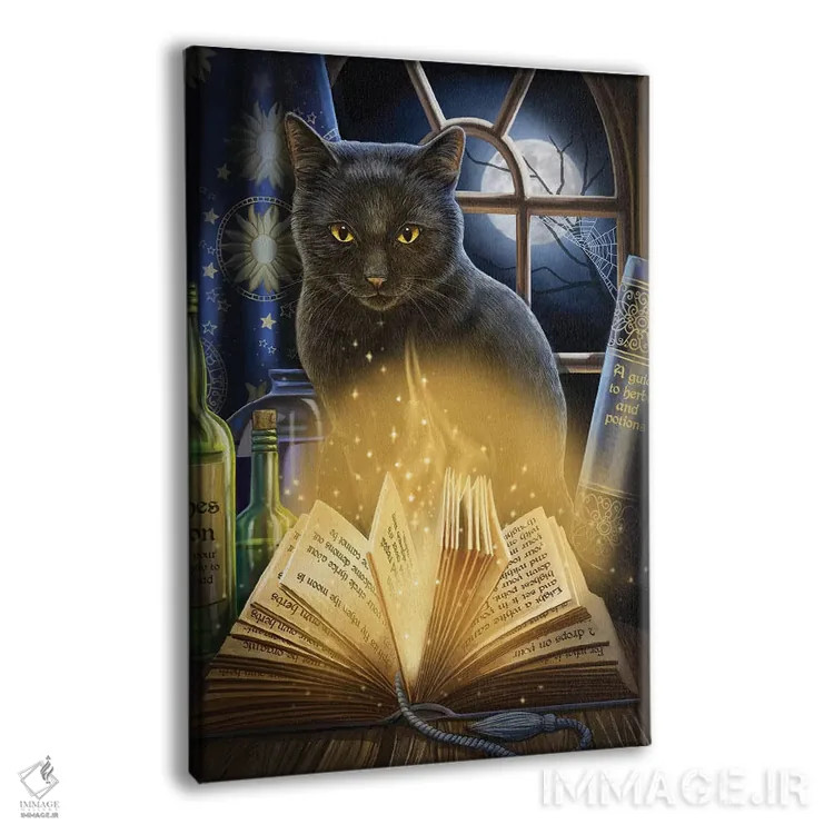 تابلو دکوراتیو "افسون شده" اثر لیزا پارکر - نمای پرسپکتیو محصول