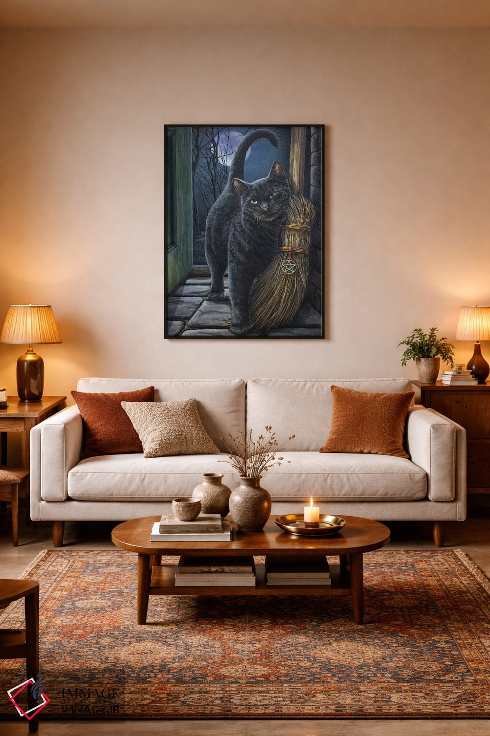 تابلو دکوراتیو "برخوردی با جادو" اثر لیزا پارکر - D5B