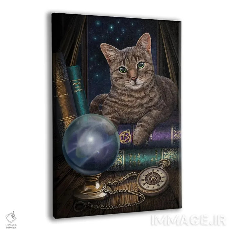 تابلو دکوراتیو "فالگیر" اثر لیزا پارکر - نمای پرسپکتیو محصول